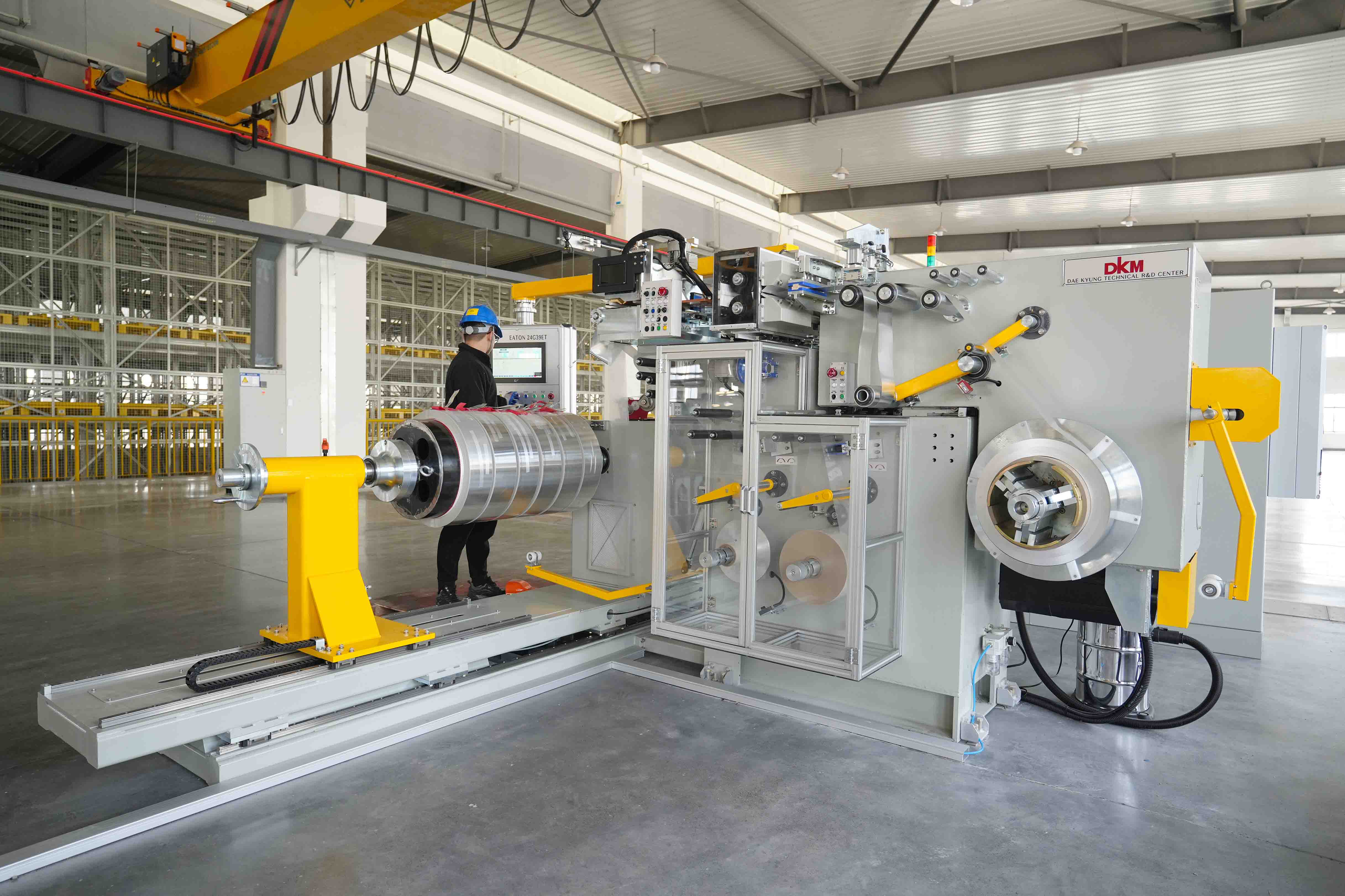 HV foil winding machines for dry-type transformers