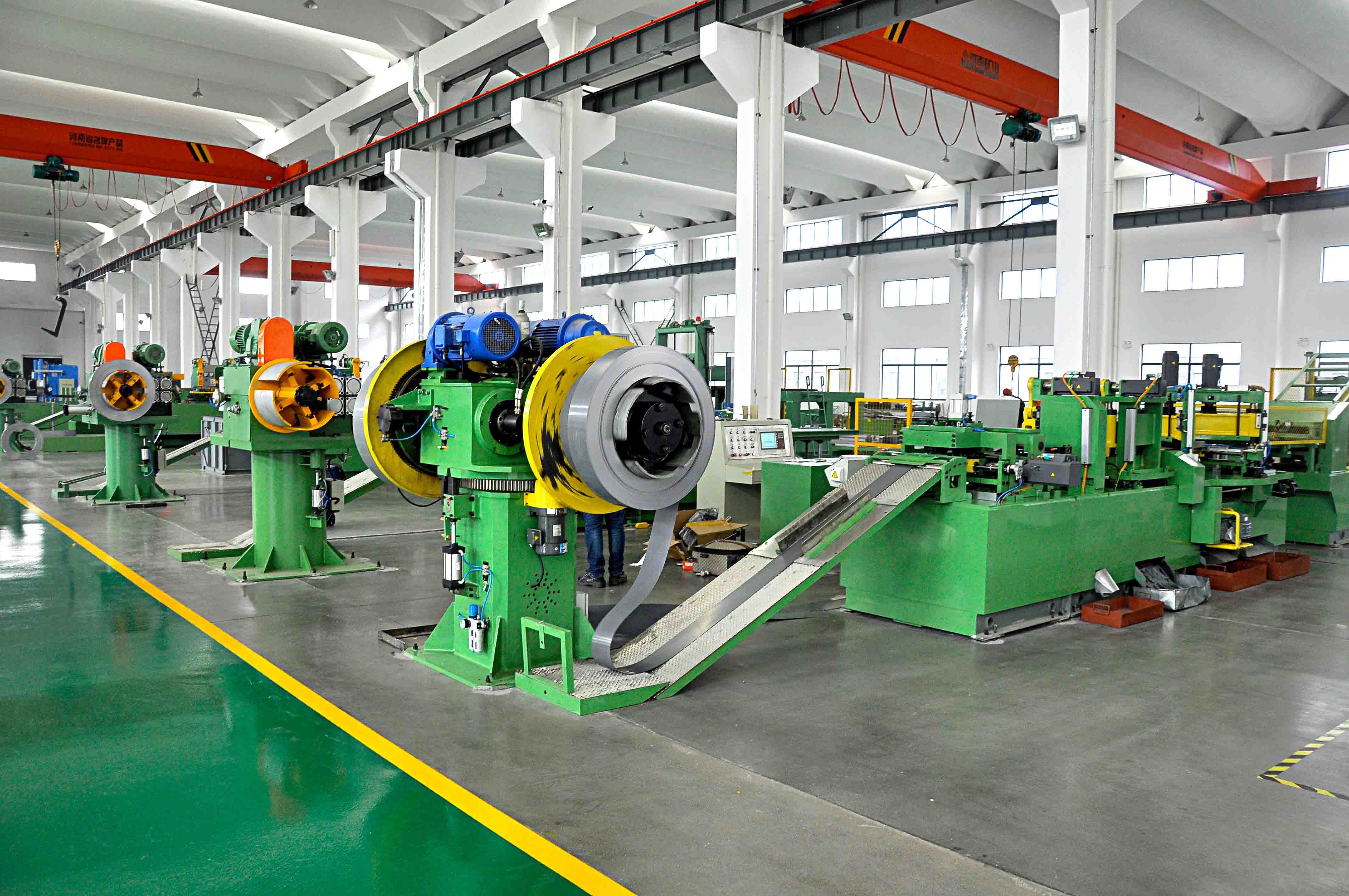Core cutting line